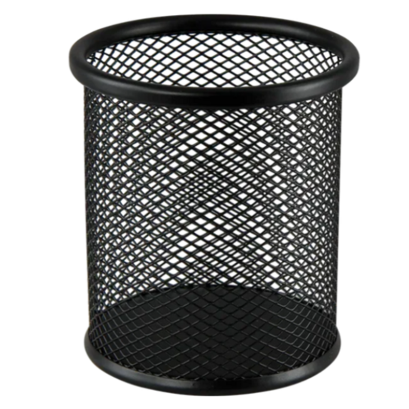 Підставка для ручок кругла 80х80х97 мм металева Buromax BM.6202